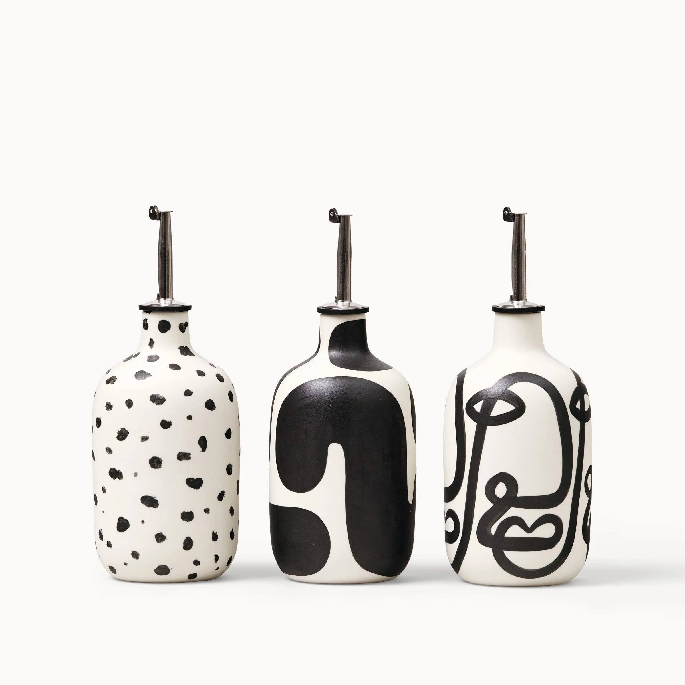Olive Oil Cruet - Speckled — Franca NYC